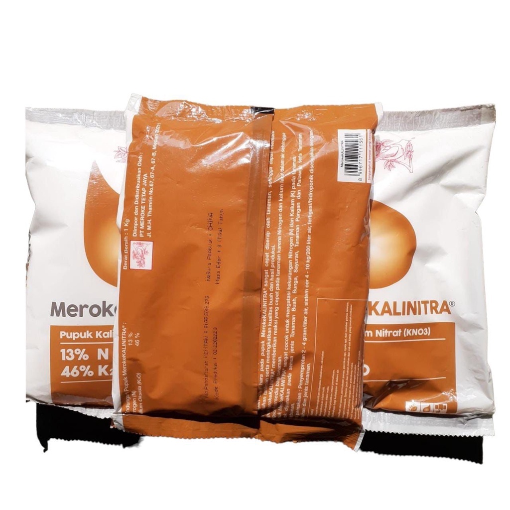 PUPUK KALINITRA 1 KG KALIUM NITRAT  MEROKE