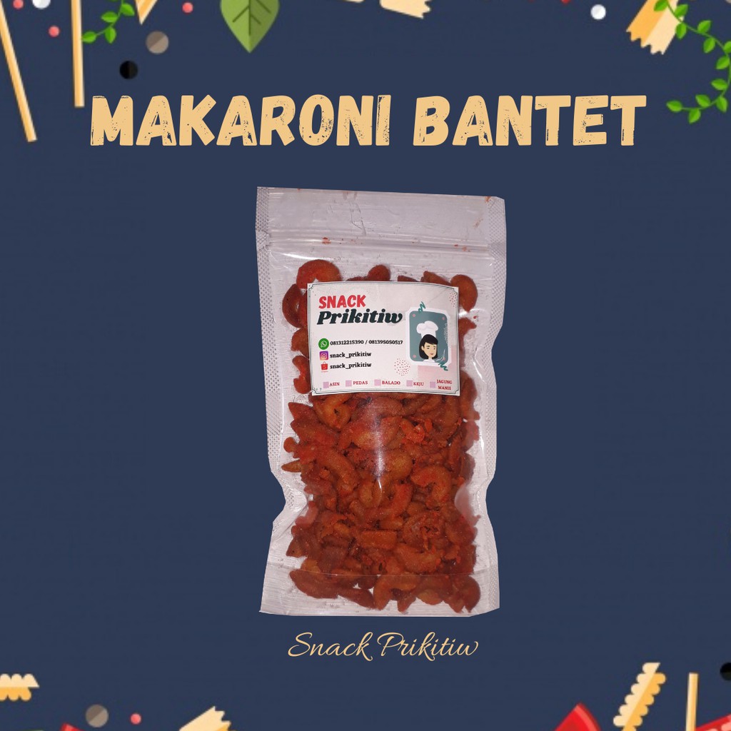 

[200 GR] MAKARONI BANTET