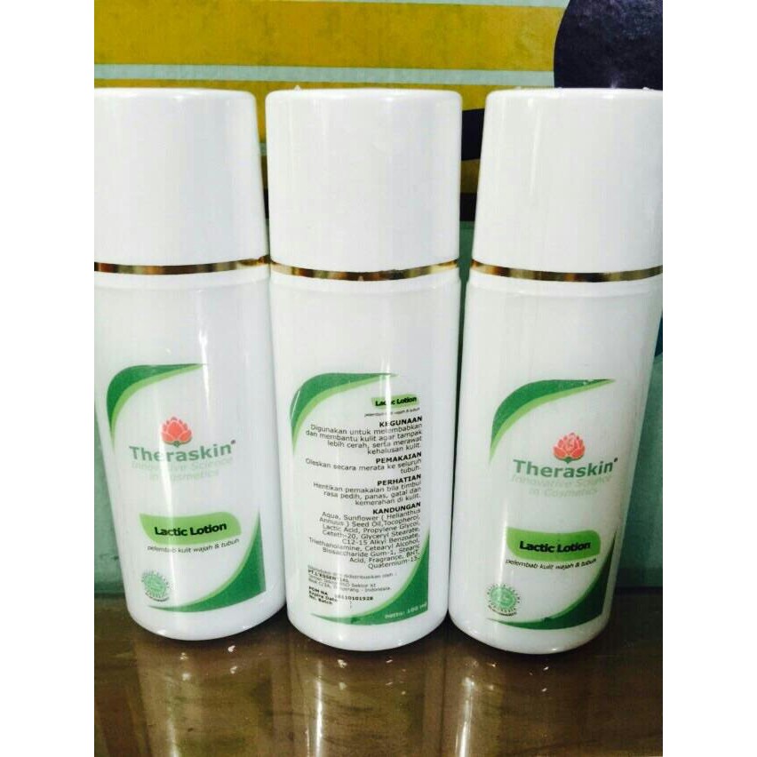 THERASKIN LACTIC LOTION | PEMUTIH TUBUH