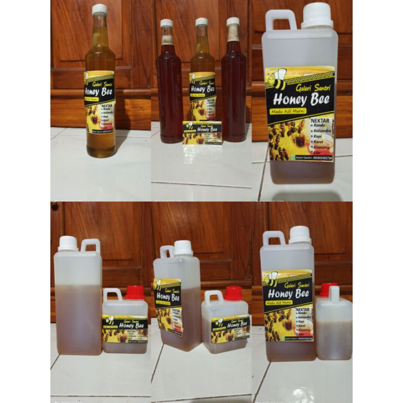 MADU TAWON ASLI MURNI /HONEYY BEE GALERI SANTRI ASLI TANPA CAMPURAN