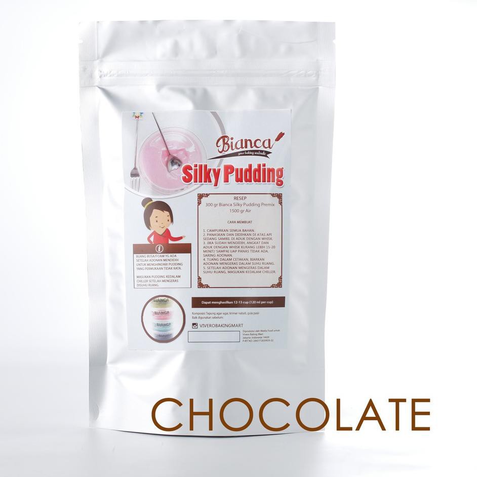 

[ Premium Quality ] Bianca Lotus Chocolate Silky Pudding Premix