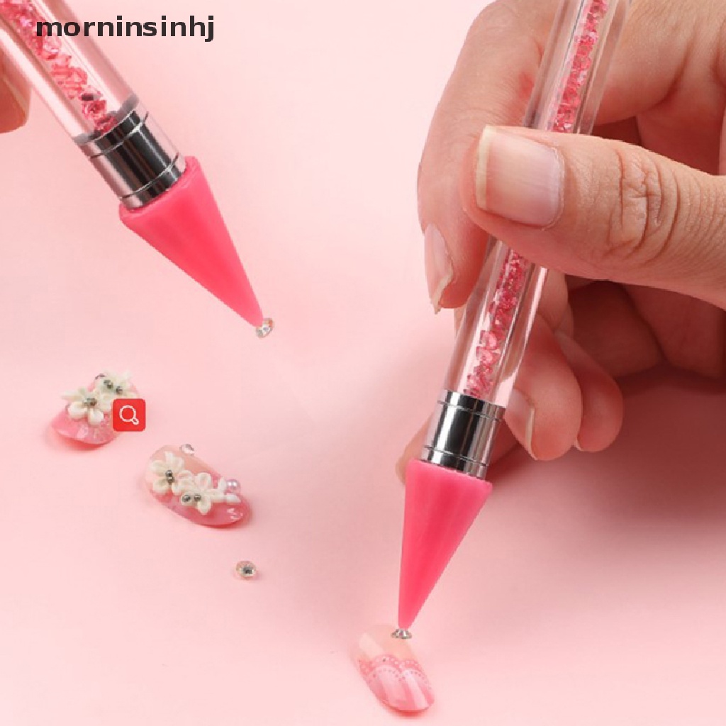 Mornin Dotting Pen Untuk Mengambil Berlian Imitasi Nail Art Diy