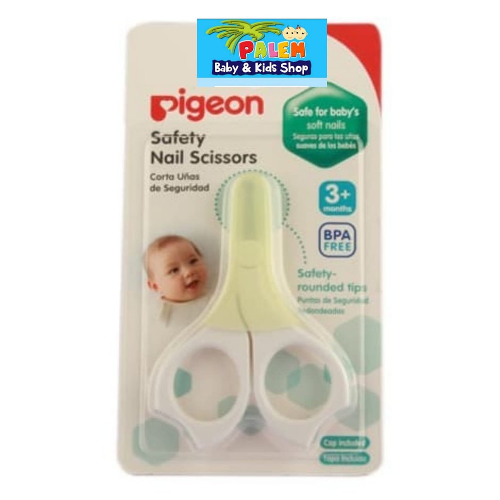 Pigeon Safety Nail Scissors 3+ / Gunting Kuku Bayi 8027