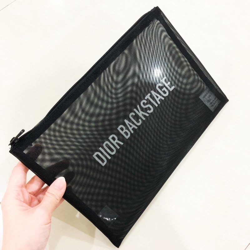 Dior Backstage Black Big Pouch 01