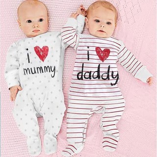 i love daddy baby clothes unisex