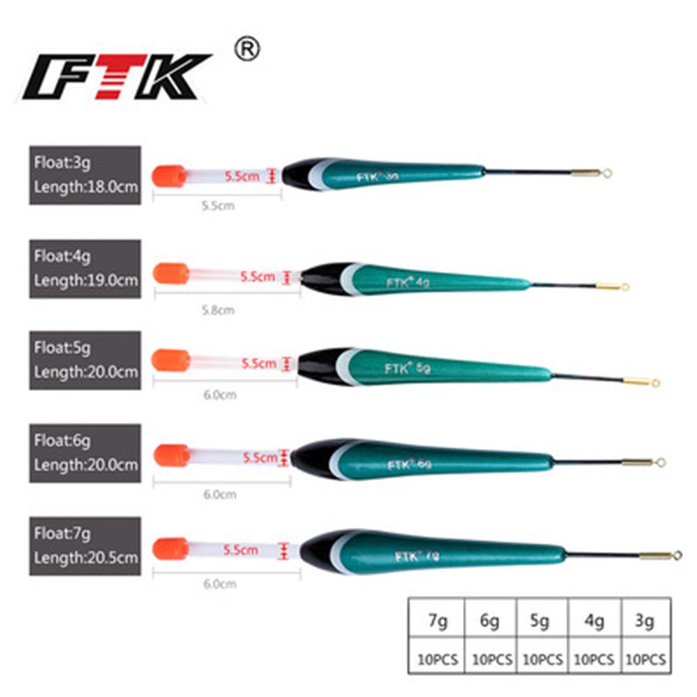 Top 5PCS Pelampung Pemikat Pancing Mengapung Mode Berfluktuasi Aneka Ukuran Cahaya Tongkat Mengapung