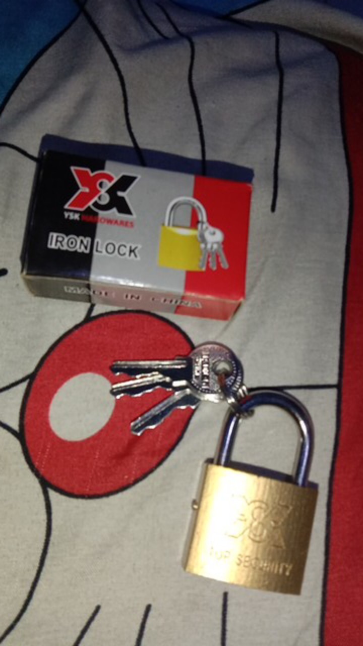 [terlengkap] Gembok 20mm, 25mm, 30mm, 40mm, 50mm Oliq Gembok Koper Kuning