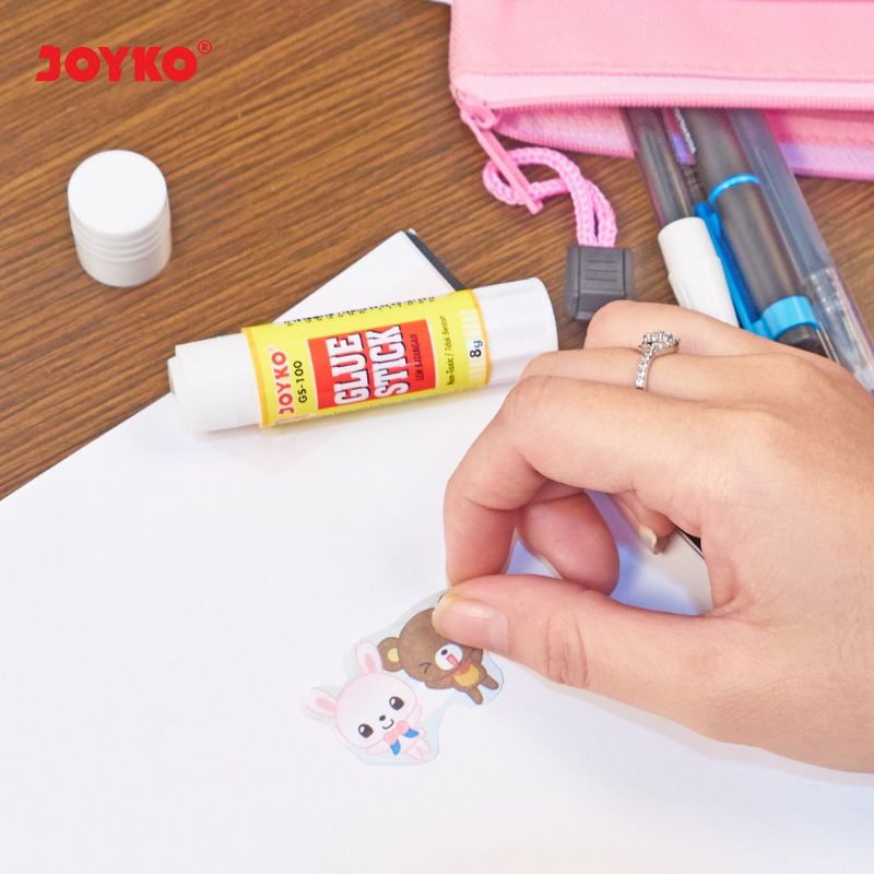 LEM STICK JOYKO Glue Stick / Lem Batang Joyko GS-100 / 8gr Murah