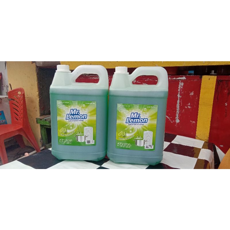 Sabun Cuci Piring Mr. lemon 5 liter