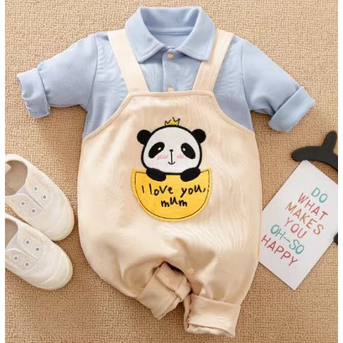 0-18bln PAKAIAN BAYI [Kualitas Impor] BAJU ANAK JUMPER JUMPSUIT ROMPER UNISEX YY J