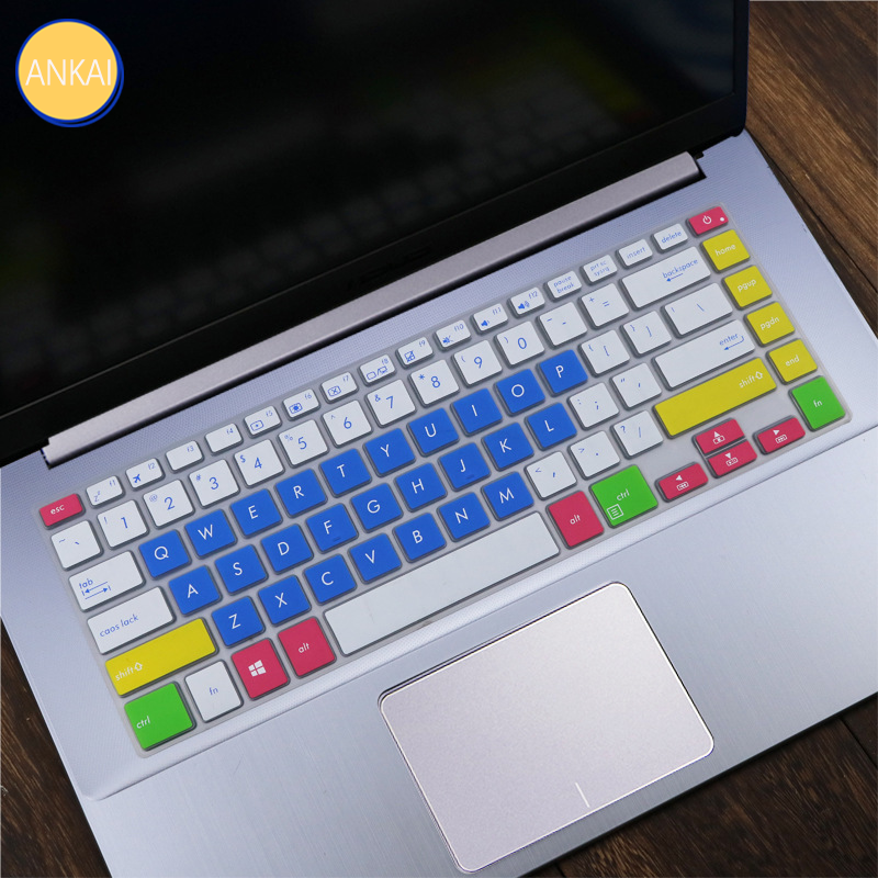 Ankai Cover Pelindung Keyboard Silikon 15.6 &quot;Untuk Asus Lingyao Series Notebook Skin S5100Uq I5-8250U