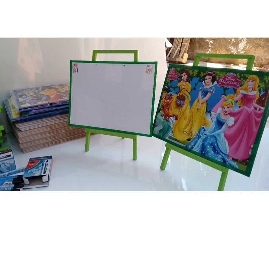 

(S4le!⭐) Papan Tulis Penyangga Ukuran 30×40/ WhiteBoard Penyangga/Papan Tulis Anak Karakter Part 2 [