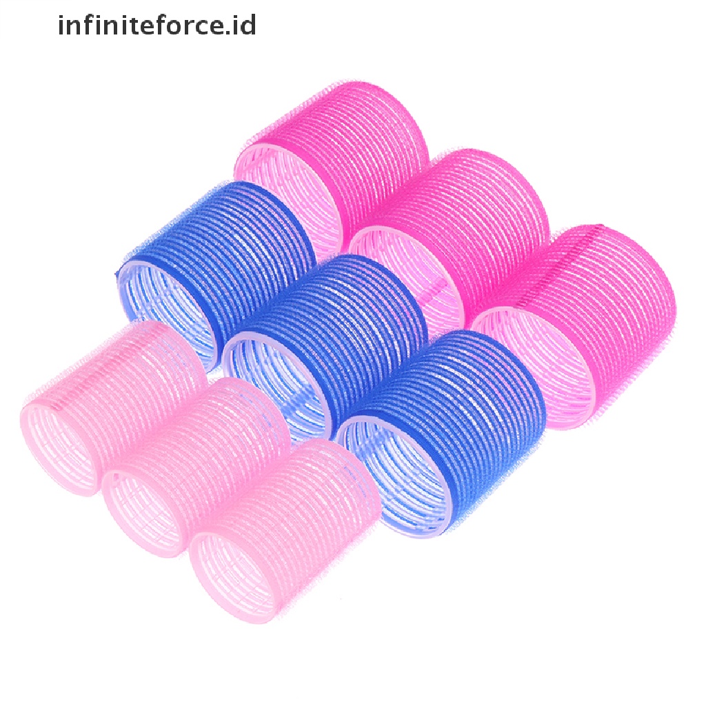 (Infiniteforce.Id) 6pcs Alat Pengeriting Rambut Diy