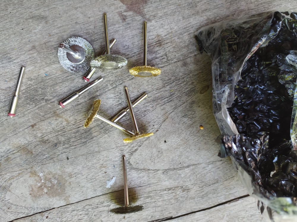 Batang As Mandrel Penjepit Resin Gergaji / Gerinda Mini Grinder Bor Tuner