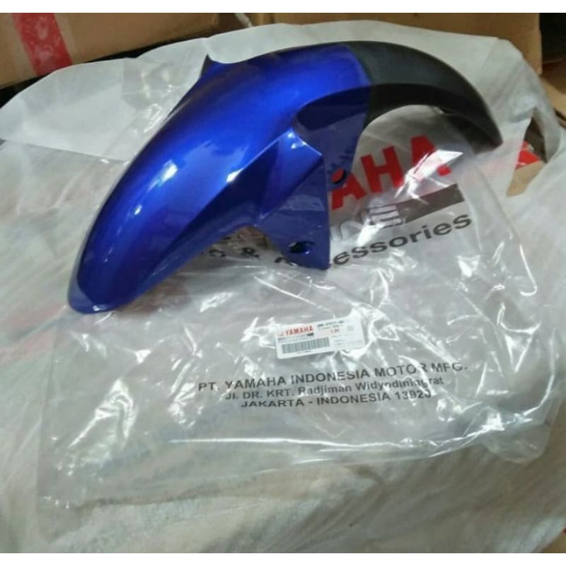 Spakbor depan yamaha R15 old biru original 2PK-F1511-00-9X