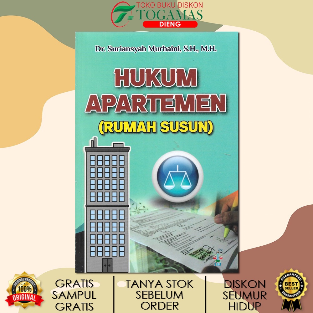 HUKUM APARTEMEN (RUMAH SUSUN) KARYA DR. SURIANSYAH MURHAINI