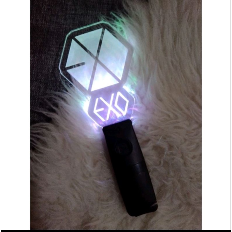Bisa Berubah 15 Warna LightStick Fanmade BTS EXO BLACKPINK TWICE NCT TXT JUSTICE ASTRO CUSTOM DLL