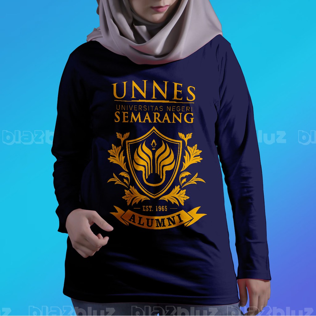 Kaos Alumni Unnes Gold Desain Shopee Indonesia