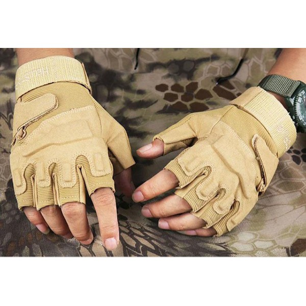 Super Sale! SARUNG TANGAN MOTOR BLACKHAWK COKLAT TAN GLOVE TACTICAL ARMY