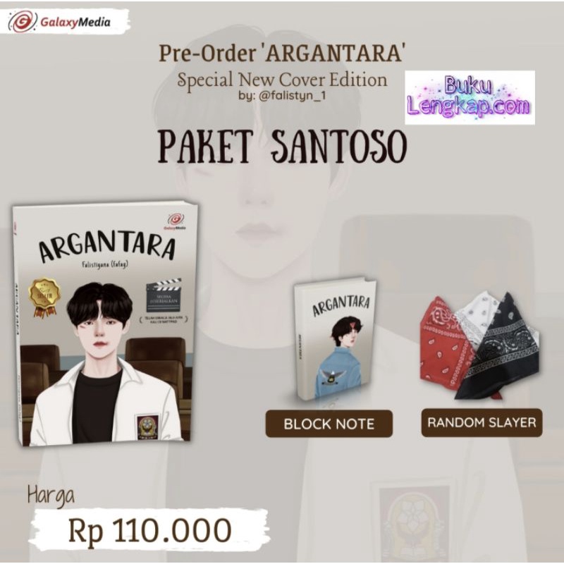 buku novel Argantara - falistyn_1 original