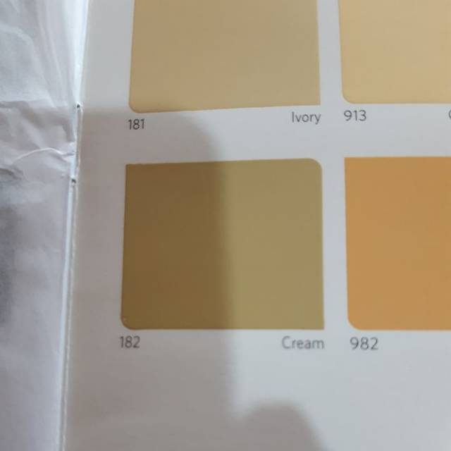 Cat Tembok Vinilex Nippon Paint Warna Cream 182 Isi 5kg Shopee Indonesia