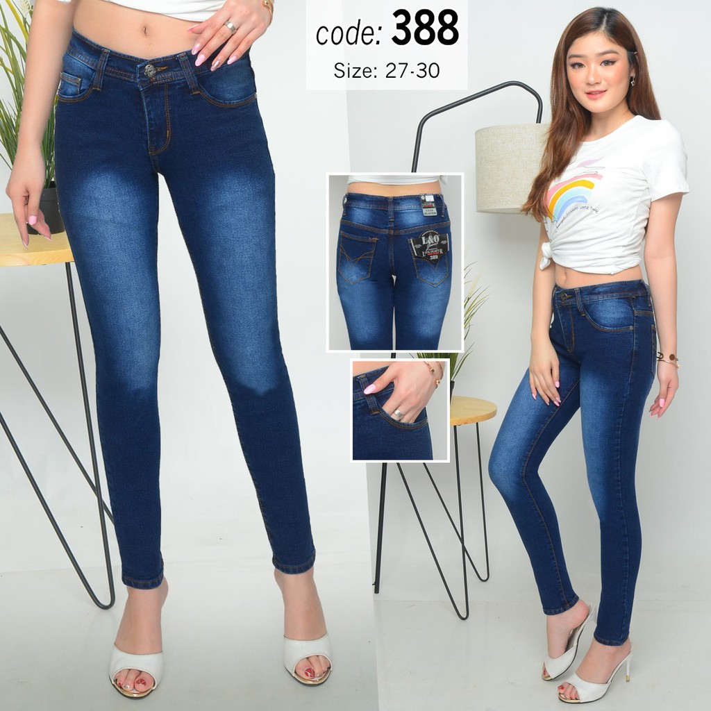 ( Size 31 - 34 ) MC girl Celana Jeans Polos Jumbo Wanita / Celana Jeans Lgo Skinny Panjang Cewek