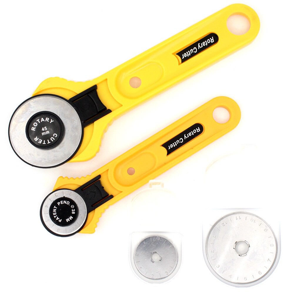 

GRATIS ONGKIR High quality 28mm/45mm Rotary Knife Cutter Blade For Fabric Circular Patchwork Craft