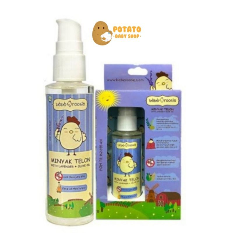 Bebe Roosie Minyak Telon Spray / BebeRoosie Anti Nyamuk Beberosie Bebe Rosie
