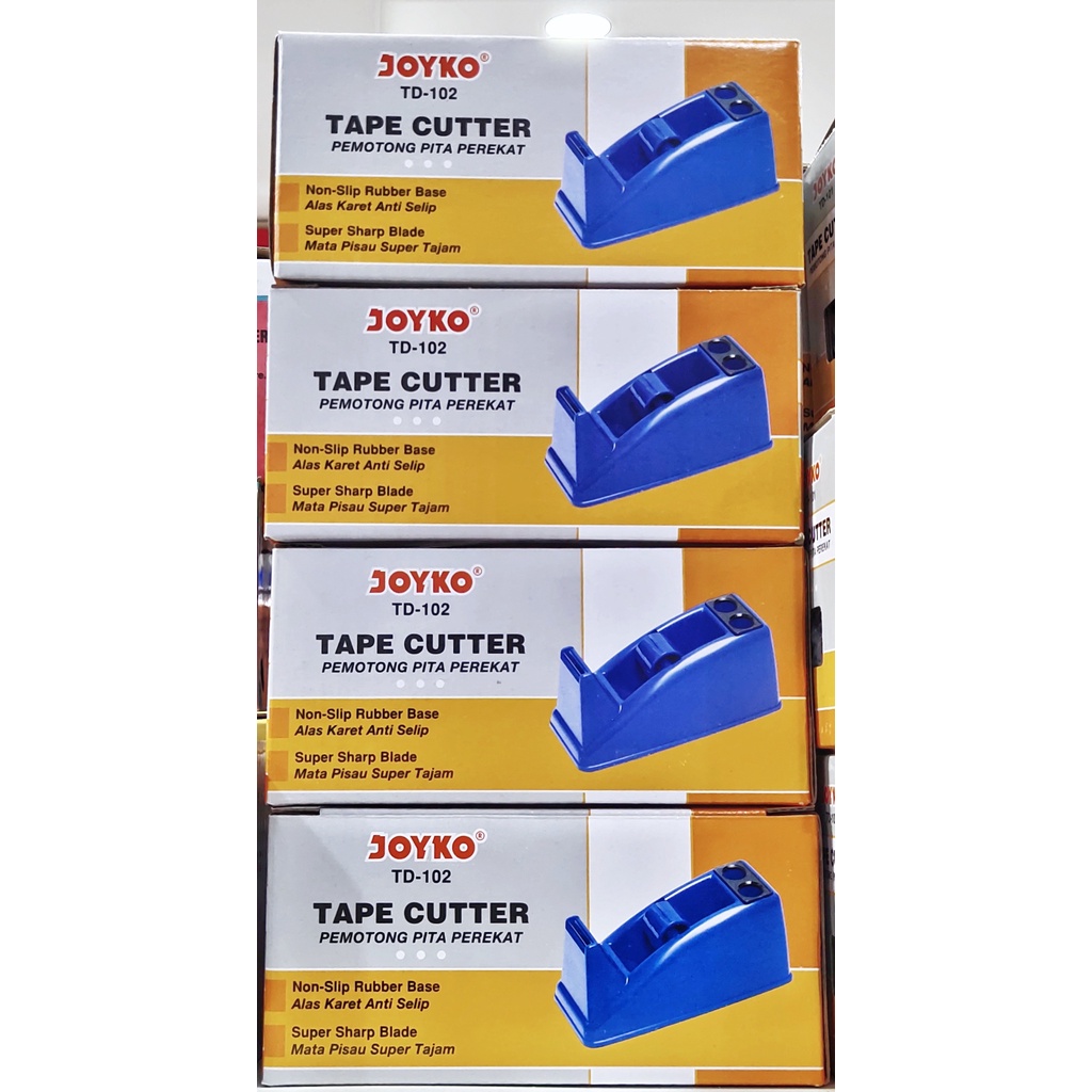 

Tape Cutter Joyko TD-102 / Tape Dispenser Pemotong Perekat Joyko TD-102