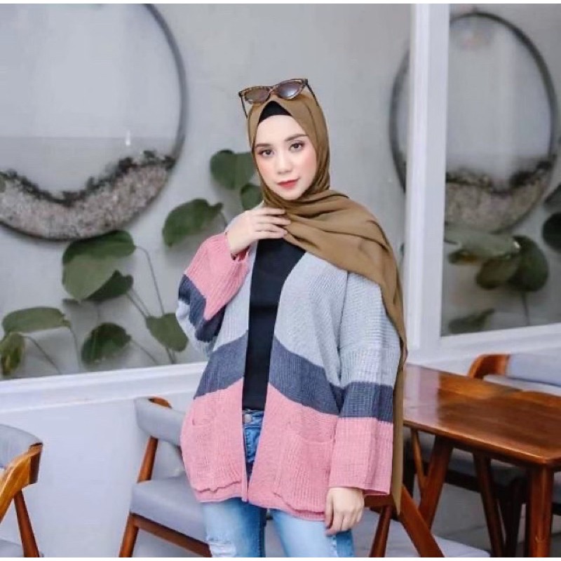 CARDIGAN OVERSIZE / CAMEROON CARDY / CARDIGAN WANITA