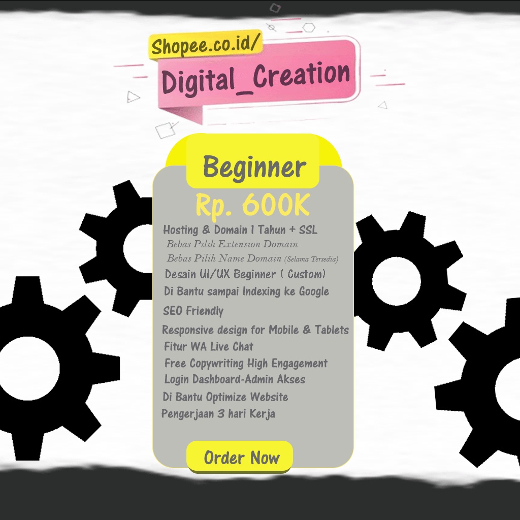 Jasa Website Bisnis Company Profile | Website Personal Branding | Website Compro | Website Portofolio Murah