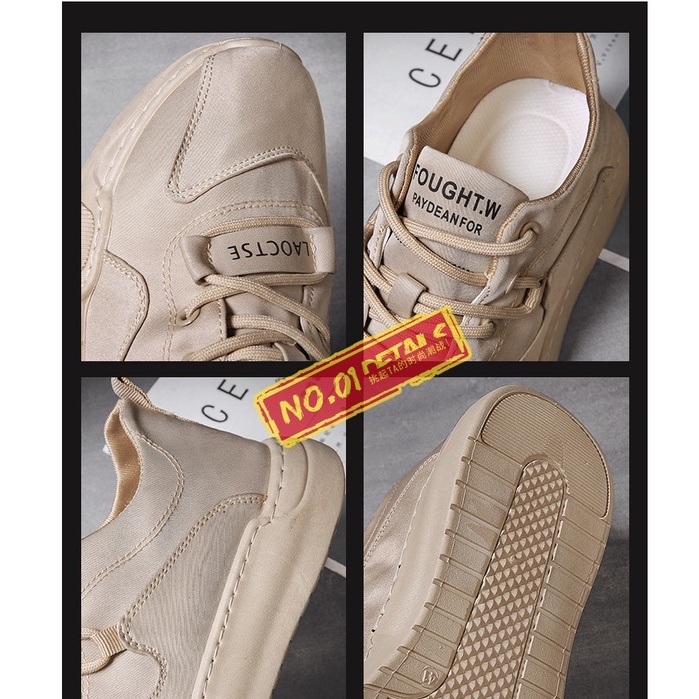 Sepatu Pria Sneakers Sepatu Olahraga Sport Lari Jogging S002