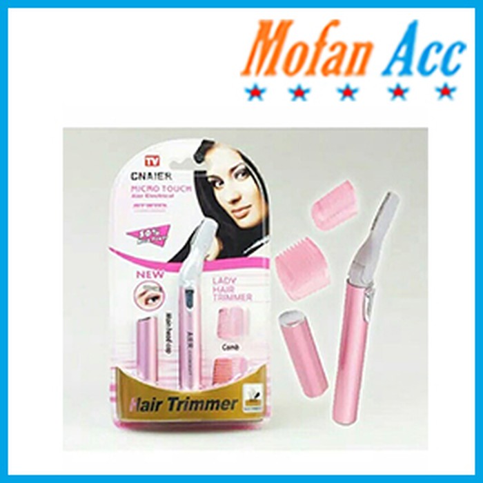 Promo #HE018 / Cnaier Micro Touch Hair lady Trimmer Alat cukur Bulu alis Berkualitas