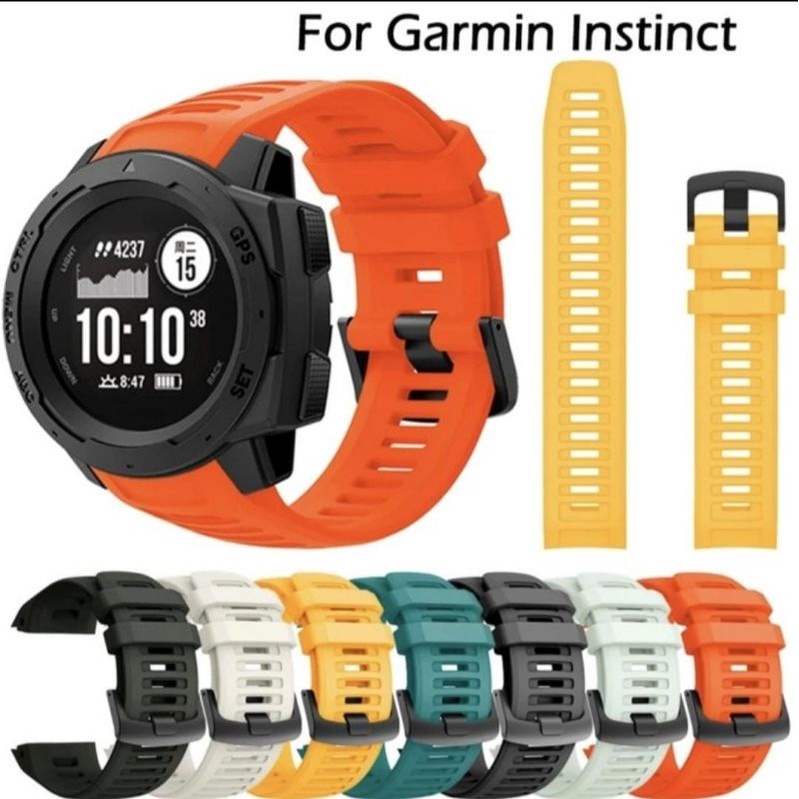 Strap Tali Jam tangan silikon rubber GARMIN INSTINCT Tactical 22mm