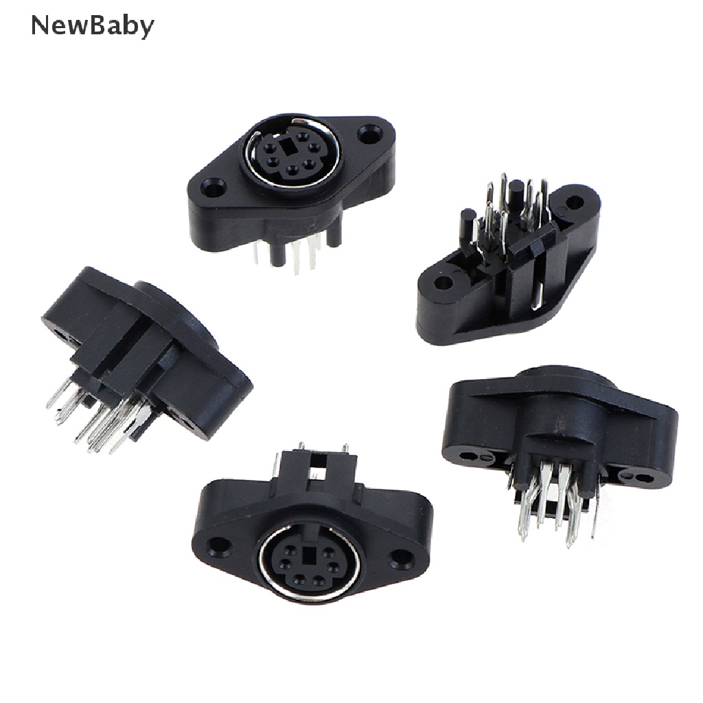 5pcs MDC / S Socket Terminal Konektor Jack Mini PS2 6Pin 6P