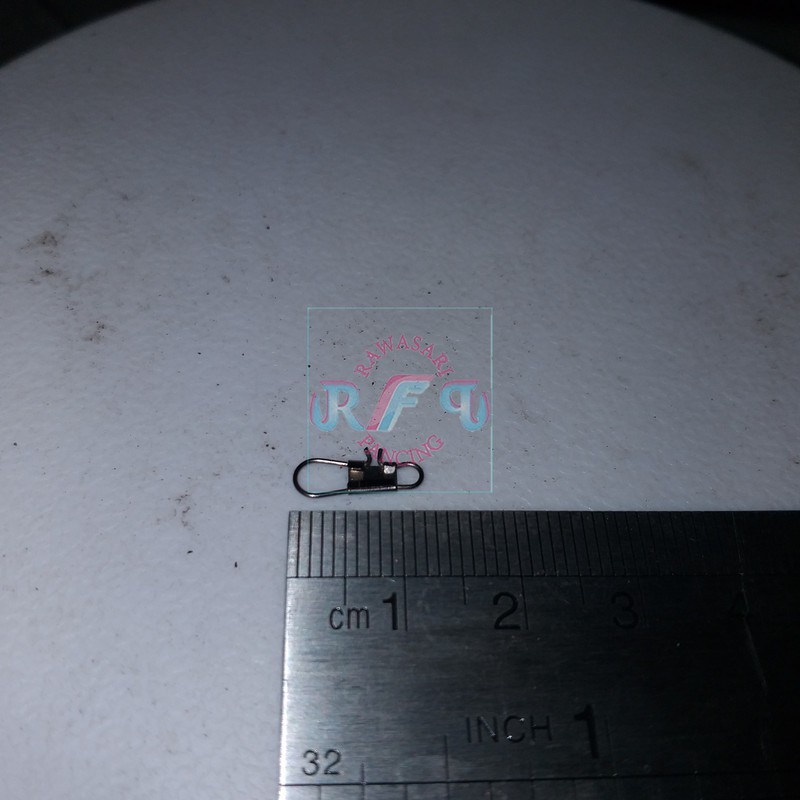 Peniti Pancing ITS Kazzuri Interlock Snap 2005BN Size 0 Qty 12pcs