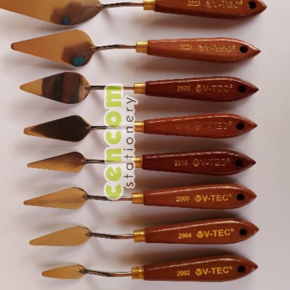 

NGW TER MURAH !! V-tec pisau palet / Paint knife / Seri 20xx satuan / Pisau Lukis Painting ❅➼ Harga
