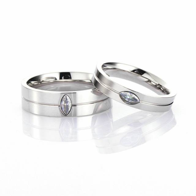 Cincin couple / Cincin Titanium / cincin tunangan / Cincin Nikah / cincin Silver