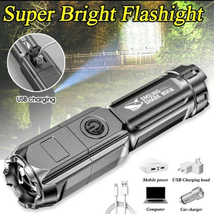barokah gamis Senter Hiu Super Terang