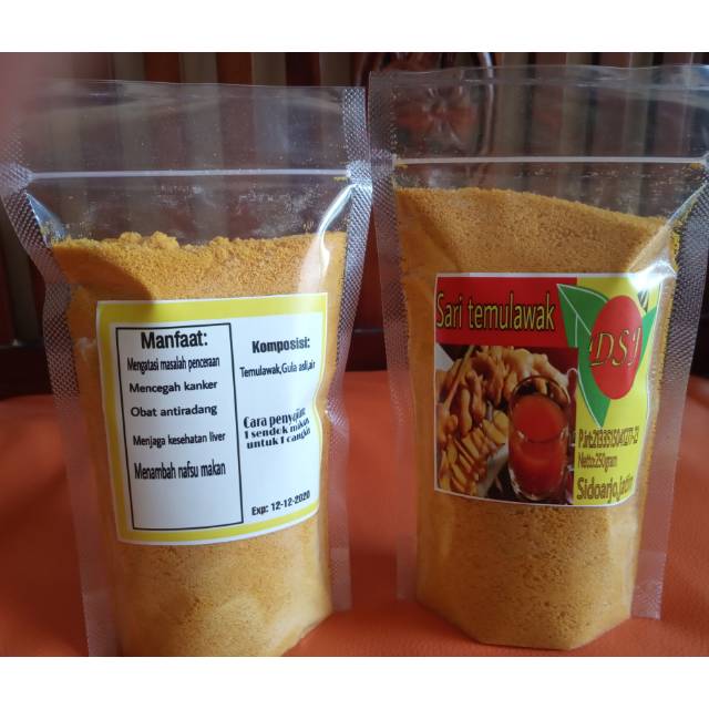 

SARI TEMULAWAK/ netto 250gram