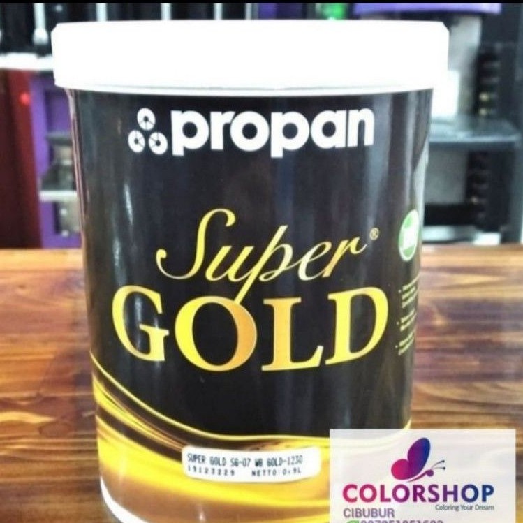 

SUPER GOLD SG-07 CAT WARNA EMAS