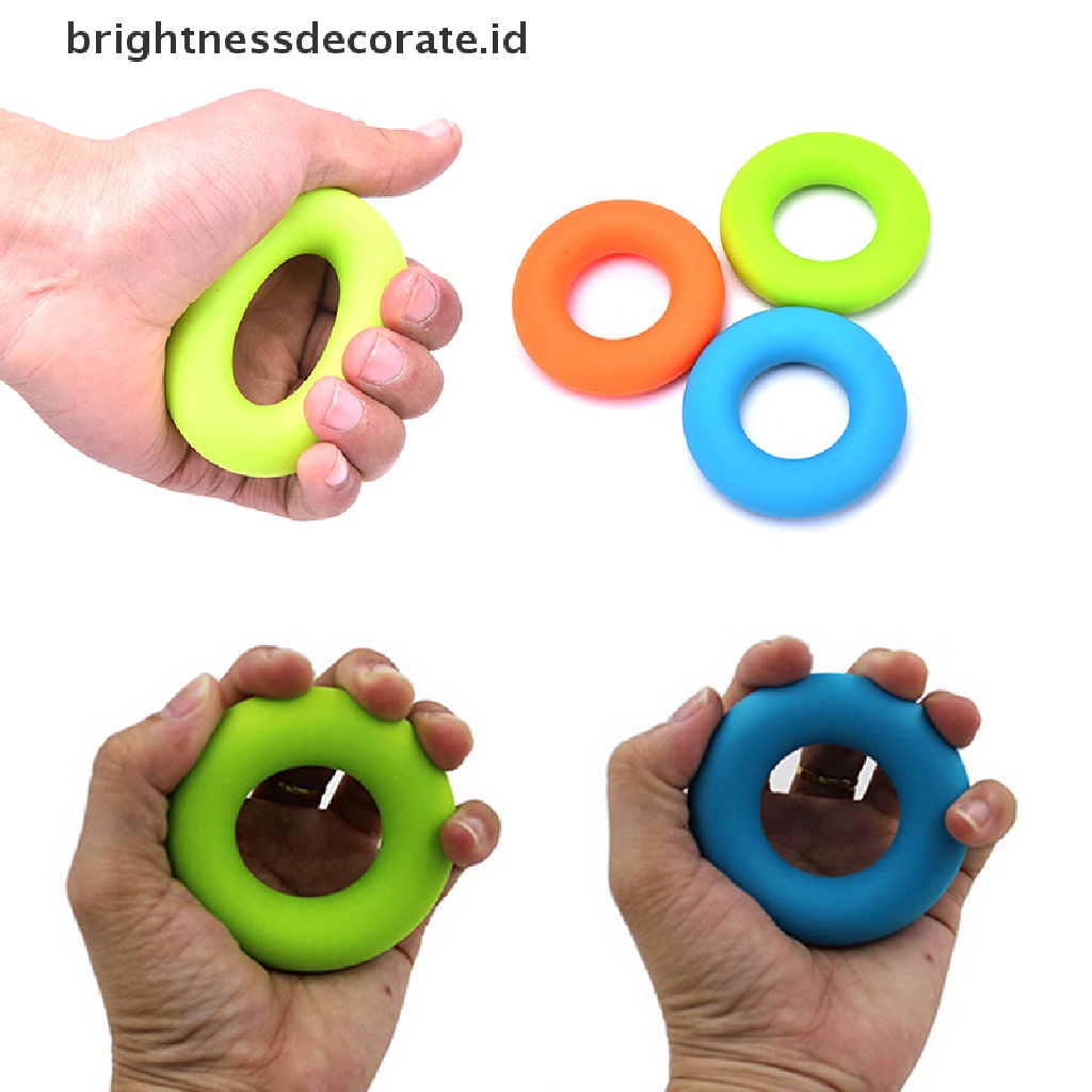 (Birth) Ring Karet Alat Latihan Kekuatan Genggaman Tangan Untuk Gym / Otot Power Training (Id)