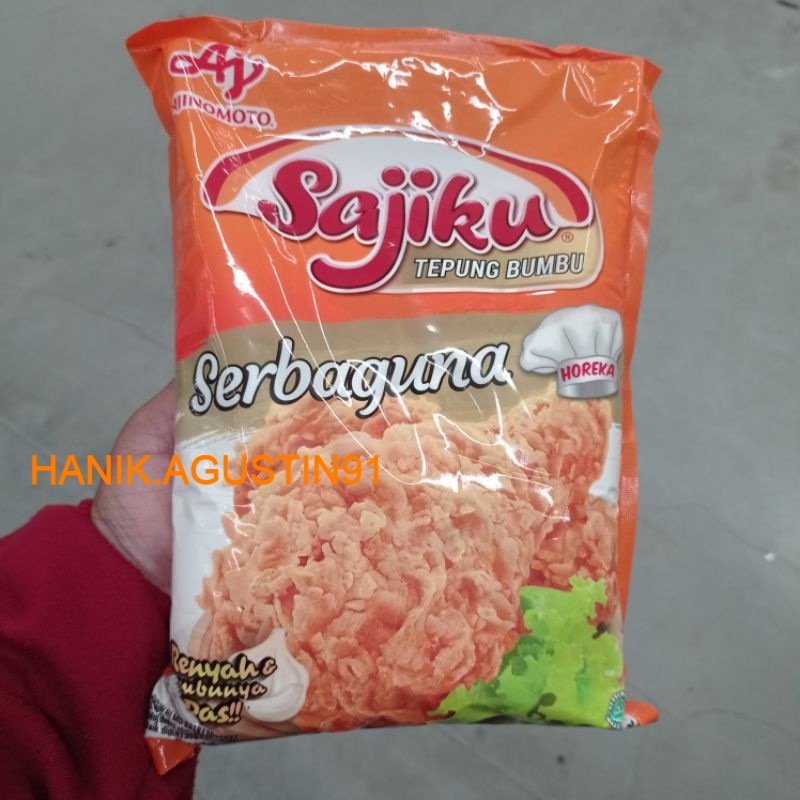 

Sajiku Tepung Bumbu Serbaguna Sajiku Horeka 1kg