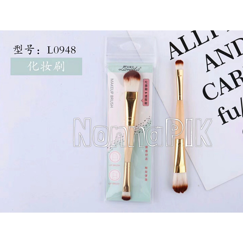 Lameila Double Ended Foundation &amp; Concealer Brush