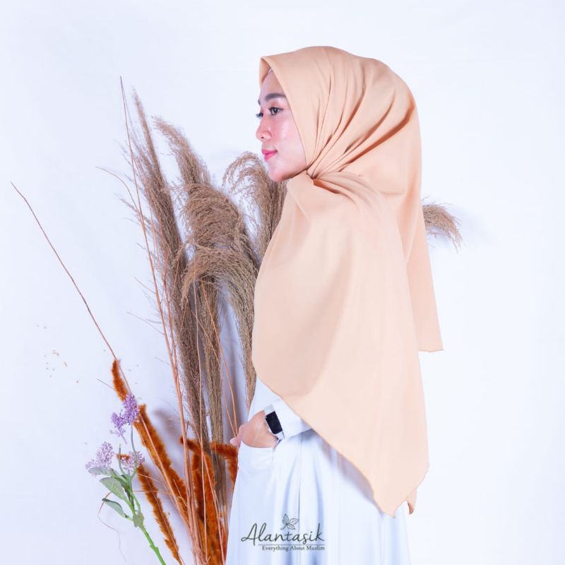 Pashmina L Samila Shawl / pasmina anti tembem Bagian Dahi Bisa Tegak sprti Segi 4 R.15