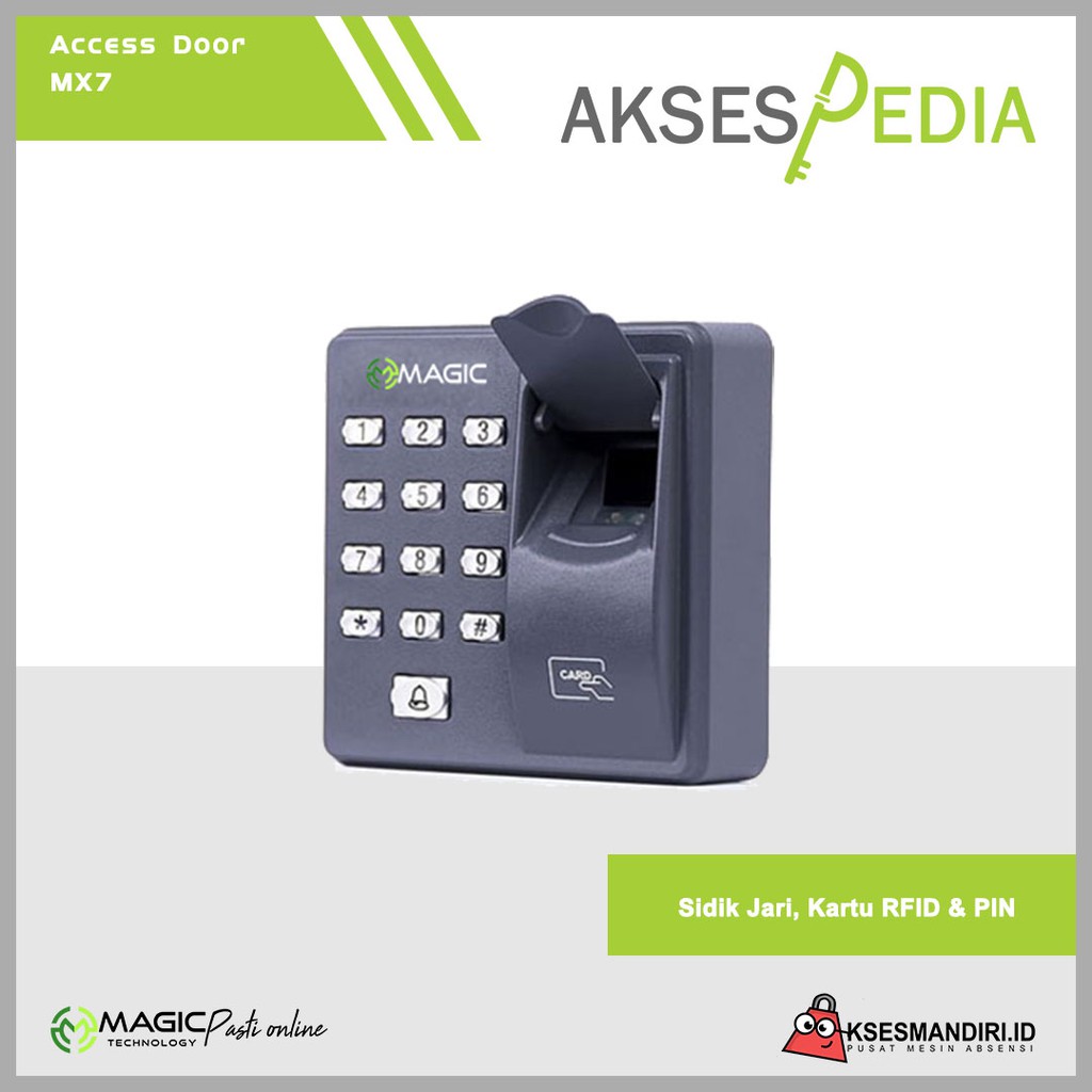 Mesin Absensi dan Access Door Magic MX7 Sama Seperti Solution A101