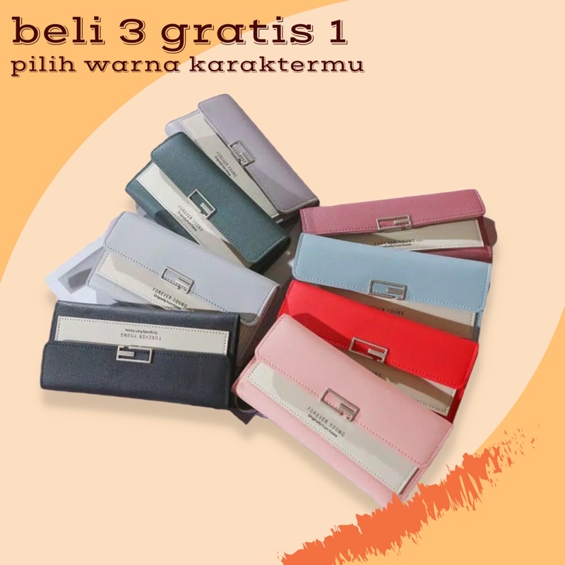 Dompet panjang wanita Dompet import wanita