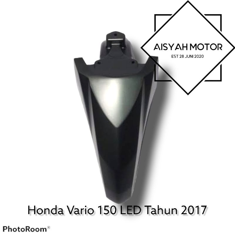 Spakbor Depan Honda Vario 150 Led Warna Hitam Doff Tahun 2017