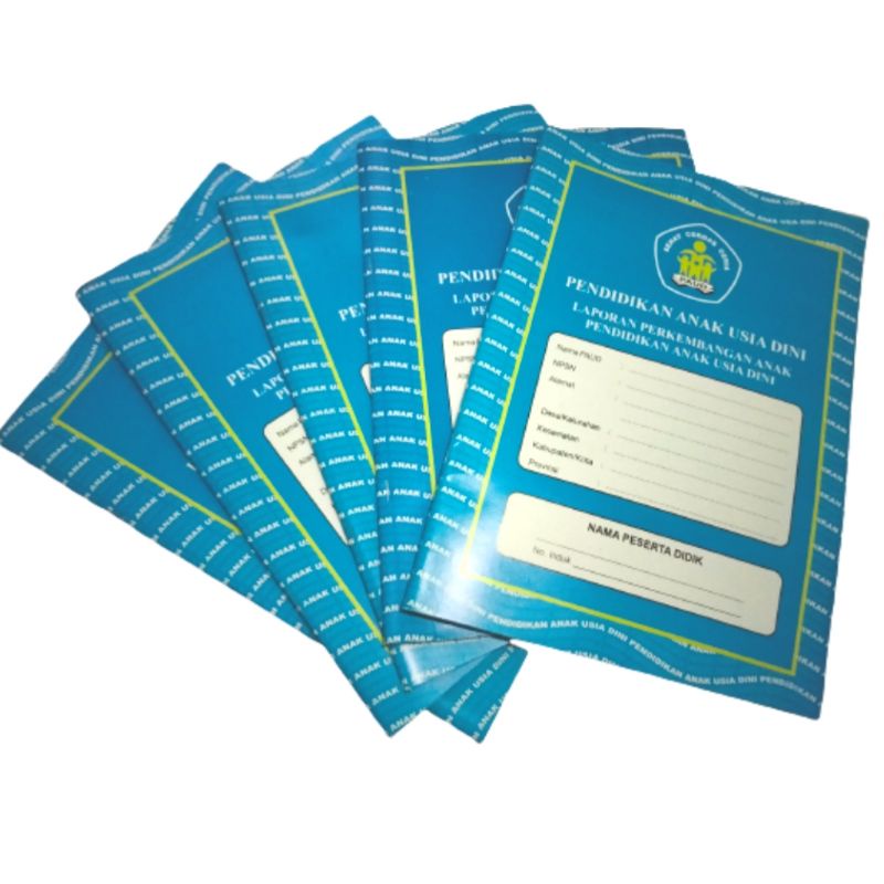 

Buku Raport TK Paud Usia 3-6 Tahun