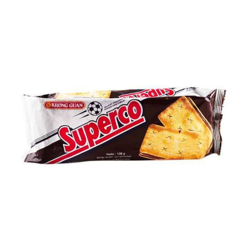 

KONG GHUAN SUPERCO 138GR BISKUIT WAFER COKLAT